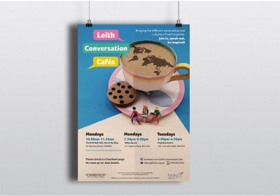 Leith Conversation Cafés Poster